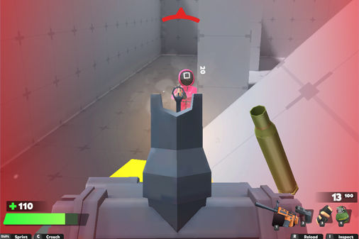 1vs1対戦も可能なマルチプレイFPSゲーム | Arena Shooter Onlineのプレイ画像