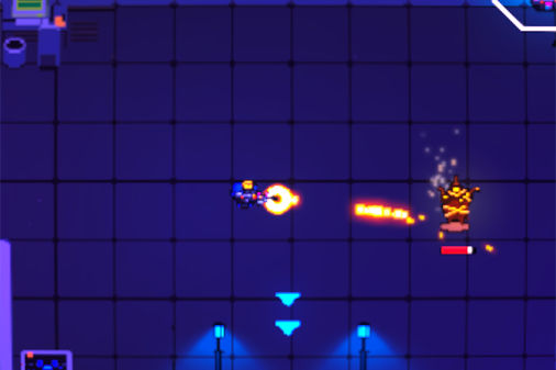 戦車と銃で突き進むガンアクション【Laser Tanks】のプレイ画像