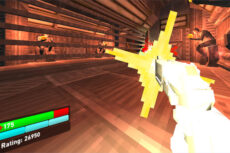 パルクール操作で戦うソロ用FPS | Hell Shooter