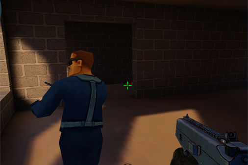 爆破目標を巡るチーム戦FPS【KS Zone Online】のプレイ画像