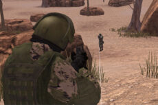 砂漠で銃撃戦するシングルプレイTPS【Soldier of Homeland : Sahara】