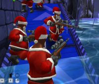 サンタが銃撃戦するチーム戦TPS | ウインタークラッシュ 3D